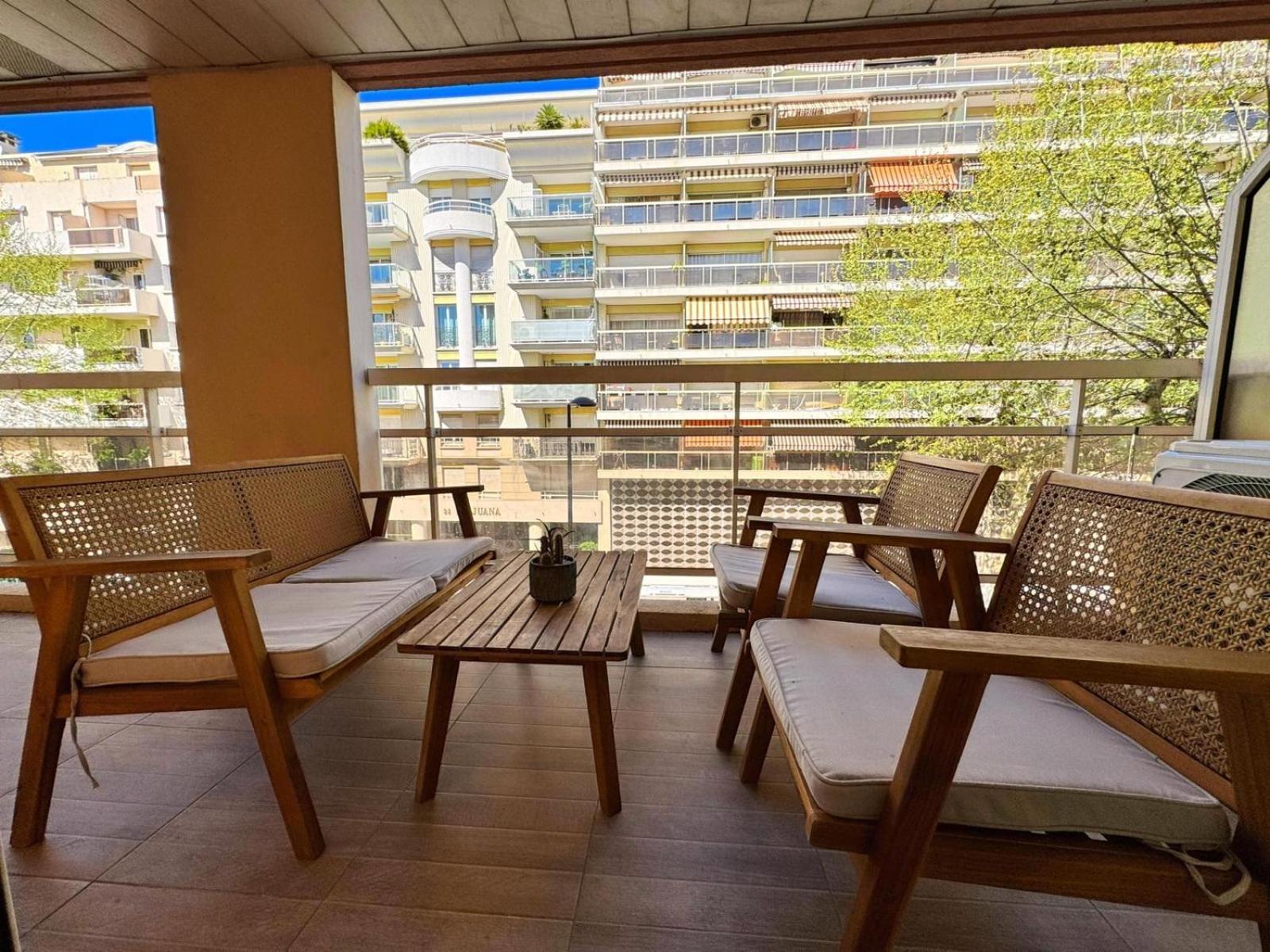 Villa D'Este - Apt 4 Prs - Clim - 300M Plage - Piscine-Parking En Option Жюан-ле-Пен Екстер'єр фото